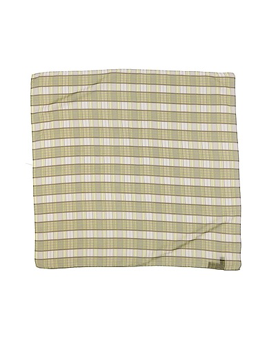 CC COLLECTION CORNELIANI Scarves and foulards Military green 70% Cotton, 30% Silk