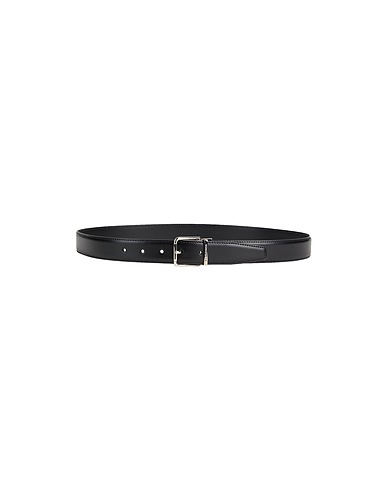 DOLCE&GABBANA レザーベルト ブラック 革