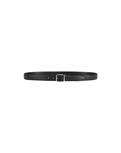 DOLCE&GABBANA Leather belt Black Soft Leather