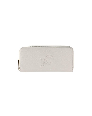 ROCCOBAROCCO Wallet Light grey 100% Polyurethane