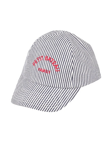 PETIT BATEAU Hat Navy blue 54% Polyester, 39% Cotton, 7% Viscose