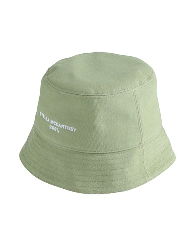 STELLA McCARTNEY Hat Sage green 99% Cotton, 1% Acrylic