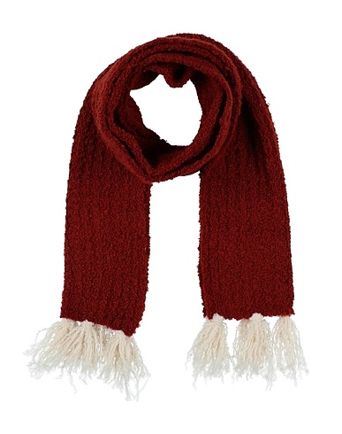 NO-NÀ Scarves and foulards Rust 61% Acrylic, 21% Wool, 18% Polyester