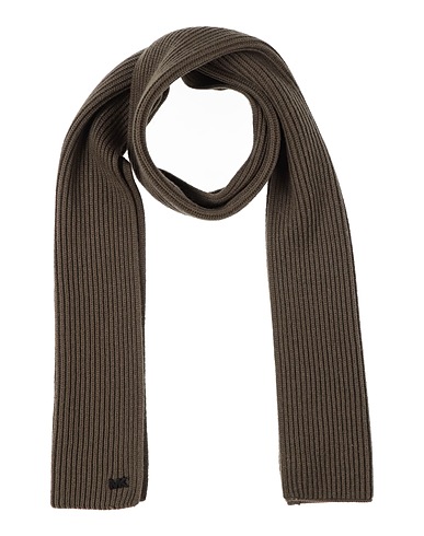 MICHAEL KORS MENS Scarves and foulards Military green 55% Recycled polyester, 40% Nylon, 5% Wool
