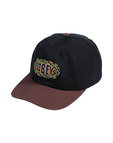 OBEY Hat Black 85% Acrylic, 15% Wool
