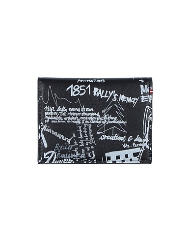 BALLY Bustina Nero Pelle di vitello