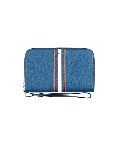 BALLY Wallet Navy blue Calfskin