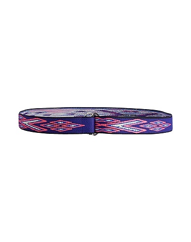 ISABEL MARANT Cinture Blu 88% Poliestere, 12% Poliammide