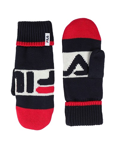 FILA Gloves Midnight blue 60% Cotton, 40% Polyacrylic