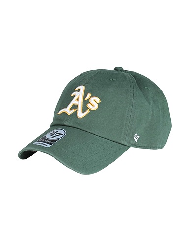 '47 Hat '47 Cappellino Clean Up Oakland Athletics
 Dark green 100% Cotton