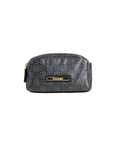 BRACCIALINI Beauty case Charcoal Textile fibers