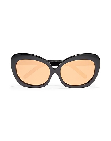 LINDA FARROW Occhiali da sole Nero Plastica