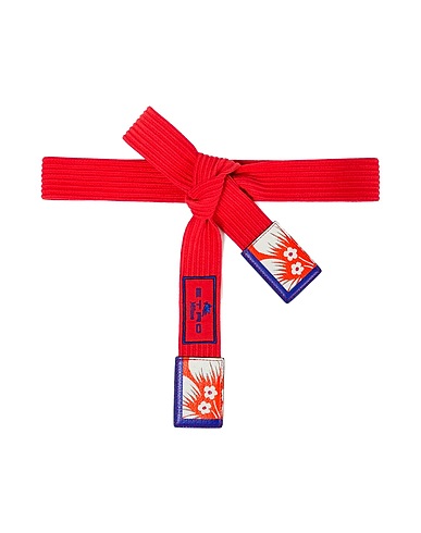 ETRO Belts Red Textile fibres