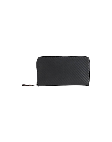 DUNHILL Wallet Black 100% Leather