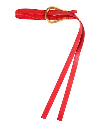 BOTTEGA VENETA Regular belt ROSSO Leather