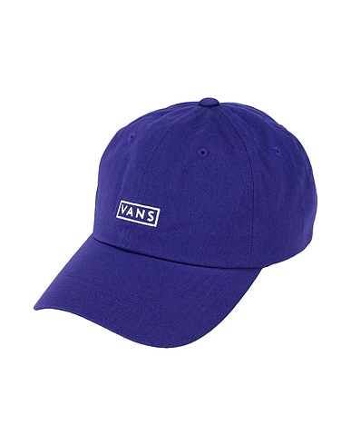 VANS 帽子 MN VANS CURVED BILL JOCKEY
 パープル コットン 100%