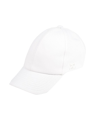 COURRÈGES Sombrero Blanco 100% Algodón