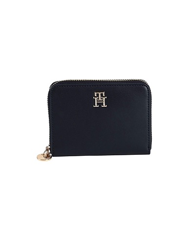 TOMMY HILFIGER 財布 ミッドナイトブルー ポリウレタン 100%