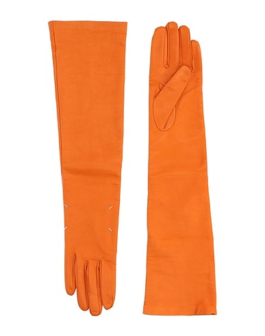MAISON MARGIELA 장갑 오렌지 양류 가죽