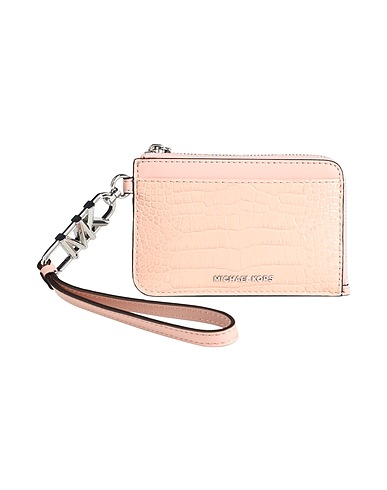 MICHAEL MICHAEL KORS Portafoglio Cipria 100% Pelle di bovino