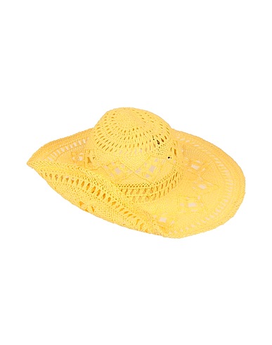 RUSLAN BAGINSKIY Hat Yellow 100% Straw