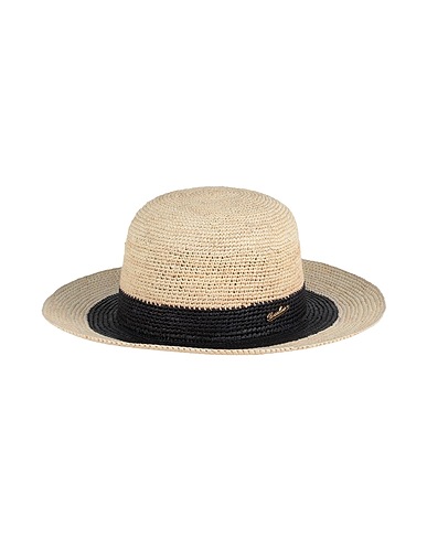 BORSALINO Hat Black 100% Straw