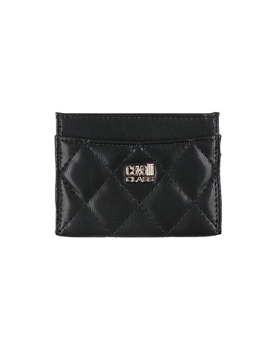 CAVALLI CLASS PICCOLA PELLETTERIA Nero Fibre tessili