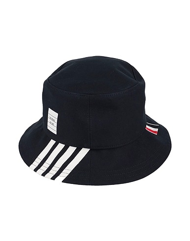 THOM BROWNE Hat Midnight blue 100% Cotton