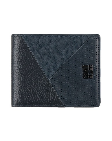 CAVALLI CLASS Wallet Midnight blue Textile fibres