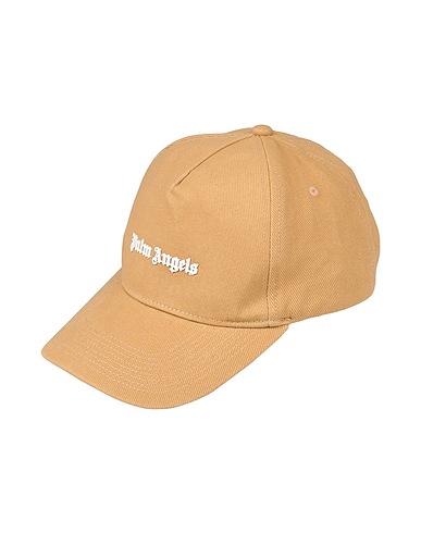 PALM ANGELS Hat Sand 100% Cotton, Polyester, Polyurethane
