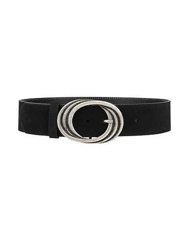 JIJIL High-waist belt Black Leather