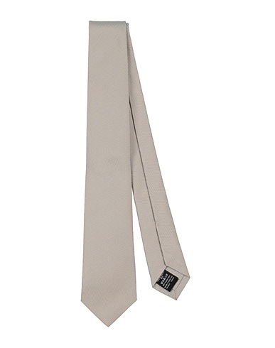 DUNHILL Ties and bow ties Beige 100% Mulberry silk