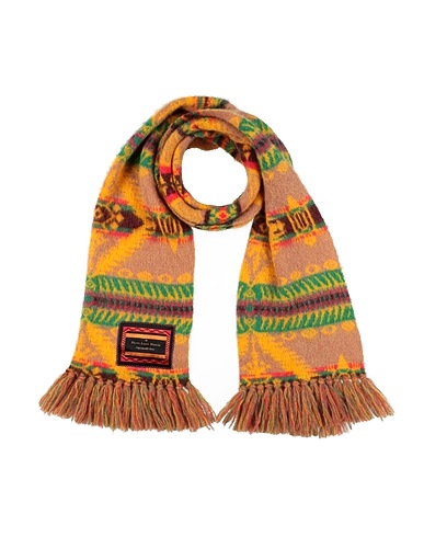PIERRE-LOUIS MASCIA Scarves and foulards Light brown 32% Alpaca wool, 32% Mohair wool, 28% Polyamide, 8% Wool