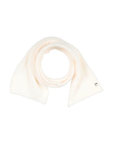 PINKO UP Scarves and foulards White 100% Polyamide, Viscose, Polyester