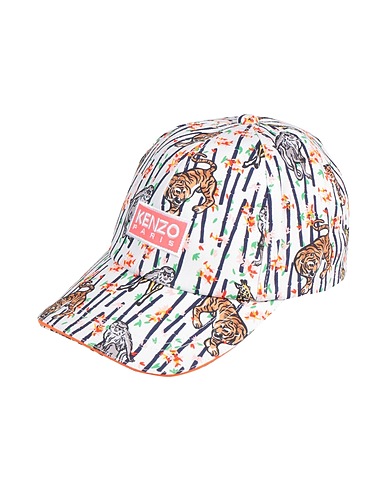 KENZO KIDS Hat White 100% Cotton