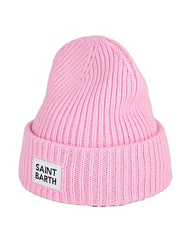 MC2 SAINT BARTH Chapeau Rose clair 40% Laine, 25% Viscose, 25% Polyamide, 10% Cachemire