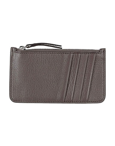 MAISON MARGIELA Small Leather Goods Dark brown 100% Goat skin