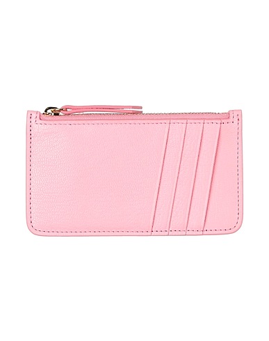 MAISON MARGIELA Wallet Pink 100% Goat skin, Brass, Zinc, Aluminium, Copper