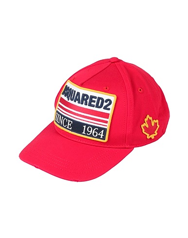 DSQUARED2 Chapeau Rouge vif 100% Coton