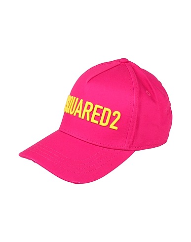 DSQUARED2 帽子 フューシャ コットン 100%