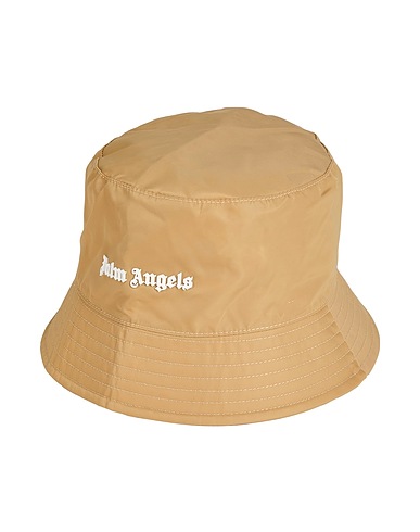 PALM ANGELS Hat Camel 100% Polyester, Polyurethane