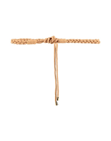 FEDERICA TOSI Thin belt Sand Textile fibres