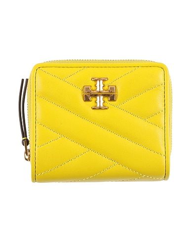 TORY BURCH Portafoglio Verde lime Pelle