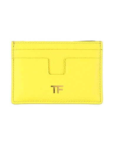 TOM FORD Small Leather Goods Yellow Calfskin