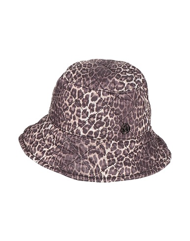MAISON MICHEL Hat Khaki 100% Polyester