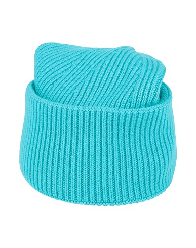 LANEUS Hat Turquoise 100% Cashmere