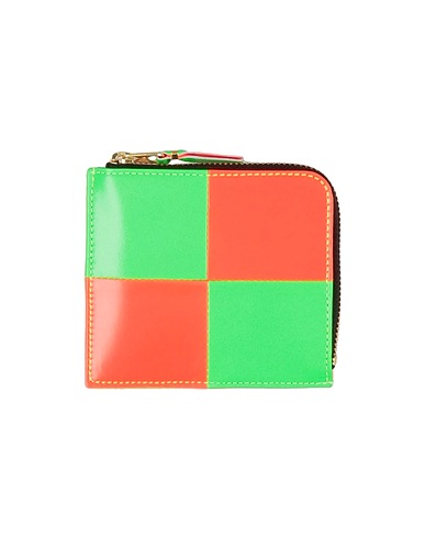 COMME des GARÇONS Wallet Green 100% Goat skin