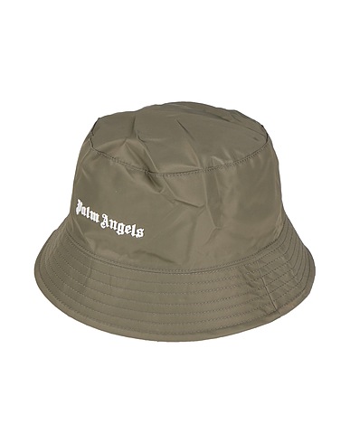 PALM ANGELS Cappello Verde militare 80% Poliestere, 20% Poliuretano