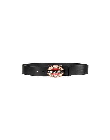DSQUARED2 Leather belt Black Soft Leather