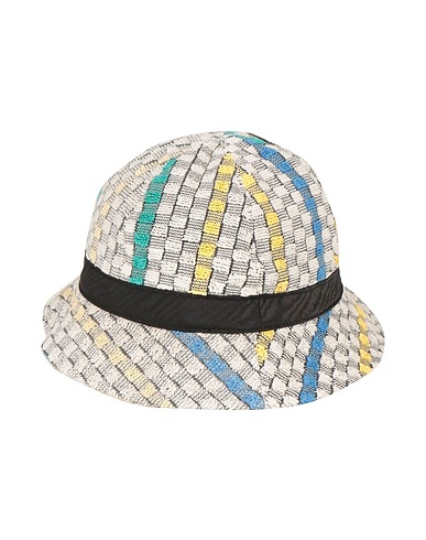MARINE SERRE Cappello Bianco 100% Cotone, Poliestere riciclato, Poliestere